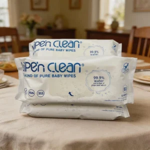 Organic Hypoallergenic Baby Wipes Wet Tissue for Water Cleansing Baby