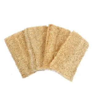 Original Color Loofah Sponge Kitchen Dishwashing Sponge Scrub Non Greasy Scouring Pad