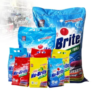 Own Brand Logo Detergent Washing Powder High Quality Soap Powder Laundry Detergent Washing Powder