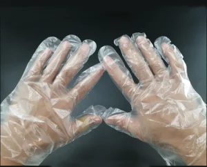PE disposable glove 0.7g pc