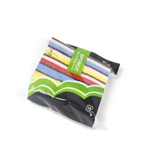 PU 30*30cm Colorful Striped Modern Kitchen Dish Towels Absorbent Square Cleaning Cloths 5-Pack Bagged