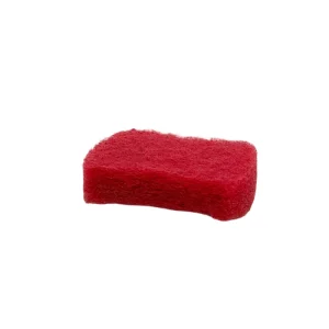 PU Durable Red Kitchen Scrubber Cleaning Sponge Custom Kitchen Scouring Pad Sponge for Pot Pan Cleaning