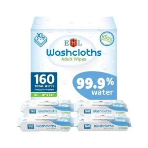Patient Adult Wet Wipes Vitamin E Thick Non Woven Washcloth Bath Body Wipes Extra Large