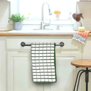 Personalized Soft Waffle Weave Kitchen Towels Printed Kitchen Tea Towel