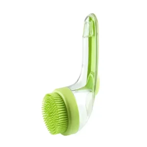 Pet Bath Brush Dog Cat Massage Grooming Brush Soft Rubber Scalp Scrub Shower Cleaning Brush