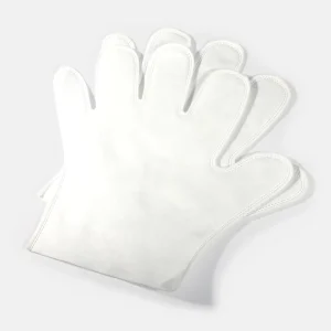 Pet Hair Lint Remover Disposable Gloves Nonwoven Dust Cleaning Mittens for Household Furniture and Car Interior Use