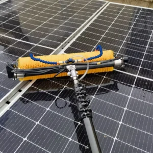 Photovoltaic Standard Solar Panel Rotary Cleaning Robot Brush Factory Outlet Manual Rotating Electric Water Dry Roller Brush