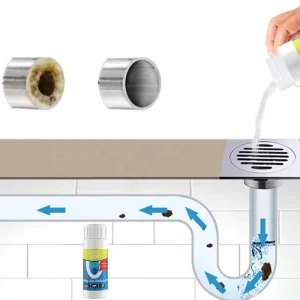 Pipe Dredge Powder Kitchen Bathroom Cleaning Pipe Dredging Agents Drain Cleaner Pipeline Foaming Clean Deodorization