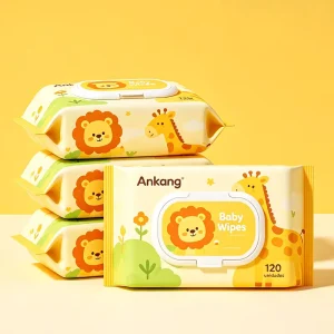 Plant Based Flushable Plastic Free Baby Wipes Eco Friendly Natural Baby Cleaning Wipes Biodegradable Bulk Supplier