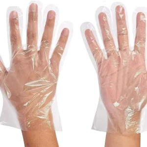Plastic Household Food Grade Disposable PE Gloves