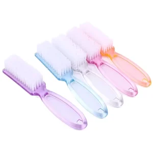 Plastic Nail Cleaning Brush Remove Dust Powder Cleaner for Acrylic Nails Art Manicure Care Accessory Nail Tools