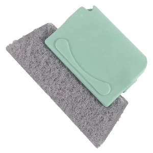 Plastic Window Door Crevice Cleaning Brush & Tool for Hard to Reach Corners and Slots