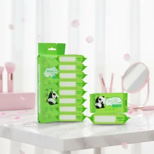 Pocket Mini Wipes Ultra Compact Disposable Wipes for Face & Hand Cleaning
