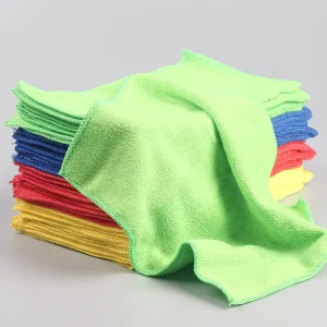 Polyester Cleaning Cloth Polishing Car Microfiber Cloth Car Kitchen Towels Micro Fibre Towel Microfiber Towel