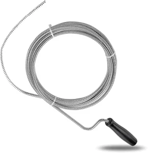 Portable 3m 15m 6mm 8mm Spiral Wire Cable Pipe Spring Drain Cleaner for Household Kitchen Bathroom Dredge