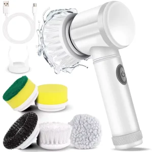 Portable Eco-friendly Lightweight Durable Multi-functional Plastic Handle Nylon Cleaning Brush Household Dish Scrubber