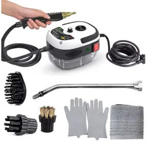 Portable Electric High Temperature Steam Cleaner 2500W 3 Bar Household Multifunctional Cleaning Fast Heating Convenient High