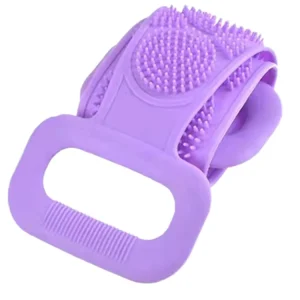 Portable Handheld Cleaning Shower Brush Silicone Exfoliating Towel Massage