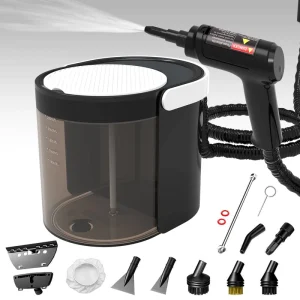 Portable Multi purpose Household 1600W Electric Steam Cleaning Machine 2200ml Water Tank 4 Bar Steam Pressure