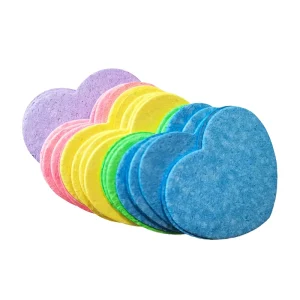 Portable Rectangle Face Washing Sponge Compressed High Absorption Bath Sponge Scouring Pads
