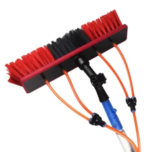 Portable Telescopic Rod Water Spray Cleaning Brush for Solar Panel Garden Tools Accessories Photovoltaic Panel Cleaning Tool