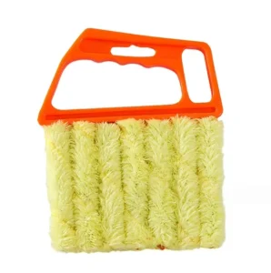 Portable Window Cleaning Brush Washable Home Cleaning Tools Microfiber Venetian Blind Brush Kitchen Accessories