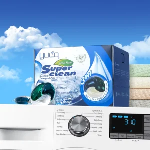 Powerful Cleaning Laundry Detergent Pods Travel 3in1 20g Fragrance Scent Washing Capsule Sensitive Skin Laundry Condensate Beads
