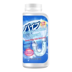 Powerful Drain Cleaner 300g Clog Remover for Kitchen Oil Bathroom Sink Toilet Pipeline Unblocker