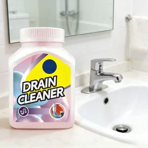 Powerful Kitchen Sink Drain Cleaner Powder Fast Dissolving Grease Hair Clog Remover for Pipe Dredging