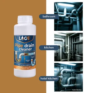 Powerful Pipe Sewer Line Cleaner Liquid Non Toxic Quickly Dissolves Stubborn Drain Clogs Prevents Future Blockages Keeps Drain