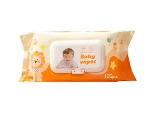 Premium Baby Hand And Mouth Wipes Large Pack Of 120 Gentle Hypoallergenic Wipes For Sensitive Baby Skin And Fresh Diaper Changes