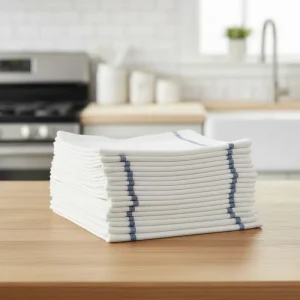 Premium Cotton Kitchen Dish Cloths Soft Durable Cleaning Towels for Kitchen Bathroom Household