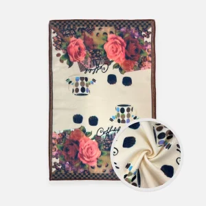 Premium Custom Microfiber Sublimation Polyester Waffle Weave Decorative Tea Kitchen Dish Cleaning Towel for Kitchen