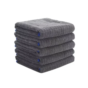 Premium Eco Friendly 200gsm Microfiber Kitchen Towels Thick Soft for Cleaning Drying Square Warp Knitted for Floors Dishes