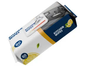 Premium Kitchen Wipes with Powerful Cleaning Action Disposable All Purpose Household Wipes For Deep Cleaning And Fresh Results