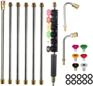 Pressure Washer Extension Wands 120 Inch Power Washer Gutter Cleaning Tools Telescoping Replacement Lance