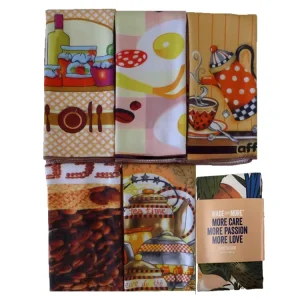 Printed Cotton Table Cloth Kitchen Cleaning Cloth Dish Towel