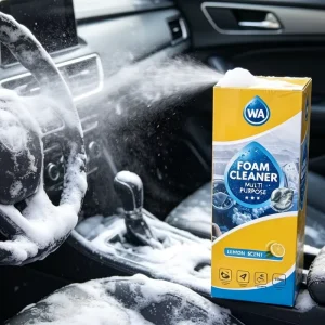 Private Label Automoive Car Interior Home Cleaning Multi Purpose Foam Cleaner Premium Foam Spray Cleaners for Vehicle & Home Use