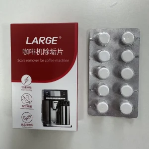 Private Label Cafe Kitchen Automatic Machine Descaling Tablets Eco Friendly Disposable Cleaning Tablets for All Coffee Machines