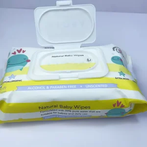 Private Label Eco-Friendly Non-Woven Baby Wet Wipes Factory Direct Cleansing