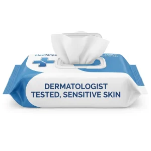 Private Label Feminine Wet Wipes Disposable Organic Cleansing Cotton Alcohol Free Moisturizing Facial Wipes for Adults Makeup