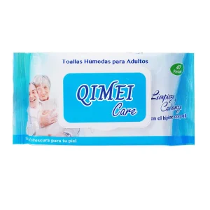 Private Label Flushable Incontinence Wipes Custom Logo Thick Adult Cleansing Washcloths for Elderly Care Septic Safe Wet Wipes