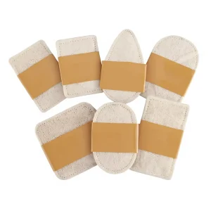 Private Label Natural Loofah Simple Kitchen Dishwashing Sponge Body Use Brush Pot Non stick Oil Scouring Sponge Pad