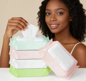 Private Label Organic Facial Cleansing Wipes Wet Wipes for Face and Facial Makeup Removing Oil