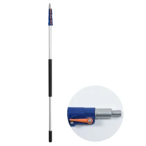 Professional 18FT 5.5M High Rise Window Cleaning Tool Aluminum Telescopic Pole