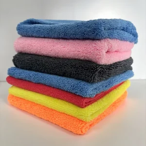 Professional 70/30 Blend Super Plush Edgeless Microfiber Auto Detailing Towels Car Drying Wash Buffing Polishing Towel