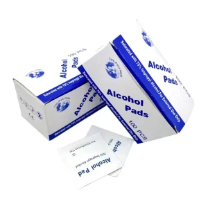 Professional 70% Cleaning Remover Camera Disinfect Sterile Isopropyl Medical Pad Pads Alcohol Wipes Cotton Nail Non Woven Prep