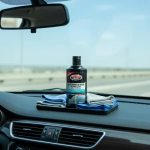 Professional Automotive Windshield Rain Repellent Glass Cleaner with Fresh Linen Fragrance
