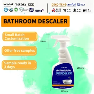 Professional Bathroom Descaler Spray Deep Penetrating Formula Limescale and Soap Scum Remover for Tile Grout and Glass 500ml