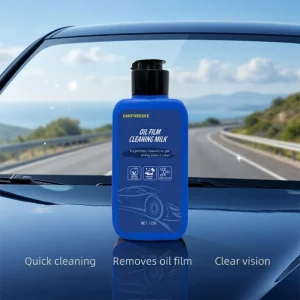 Professional Car Glass Oil Film Remover Paste Powerful Windshield Cleaning Cream Auto Windscreen Glass Polishing Paste